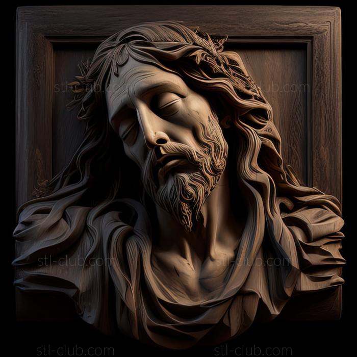 3D model st jesus (STL)